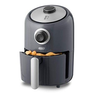 DASH Compact Air Fryer with Temperature Control - Grey