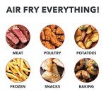 DASH Compact Air Fryer with Temperature Control - Grey