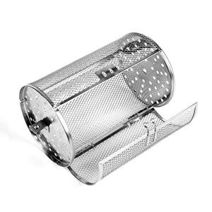 Stainless Steel Air Fryer Rotisserie Basket 12x23 cm