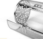 Stainless Steel Air Fryer Rotisserie Basket 12x23 cm