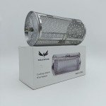 Stainless Steel Air Fryer Rotisserie Basket 12x23 cm