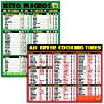 Keto Air Fryer Cooking Times Cheat Sheet Bundle