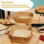 Ailun 100PCS Non-Stick Air Fryer Liners 8