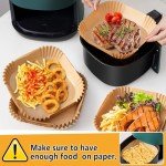 Disposable Air Fryer Liners, 125 Count, 8" Square