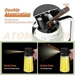 2-Pack Black & Green Oil Dispenser Set