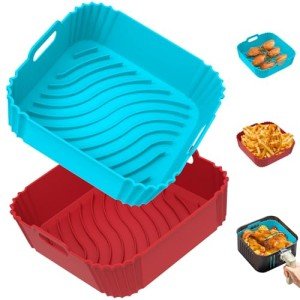 Redfly Square Silicone Liners for Air Fryers