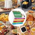 Air Fryer Cheat Sheet Magnet Cooking Guide