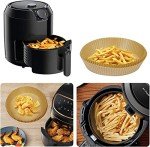 Mini Air Fryer Parchment Paper Liners - 200 Pcs