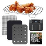 Ninja Air Fryer Accessory Set with Recipe Book