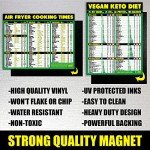 Air Fryer and Vegan Keto Cheat Sheet Bundle