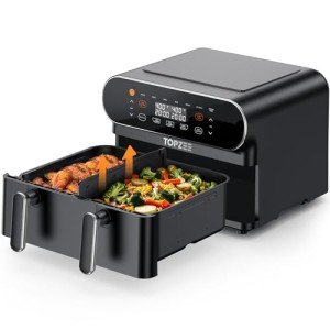 TOPZEE 11-QT XL Air Fryer with Flex Basket