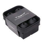 Silicone Ice Cube Trays Set for Whiskey Drinks