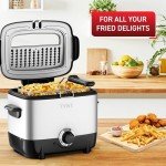 T-fal Mini Stainless Steel Air Fryer - 1L