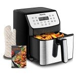 JOYOUNG 5.8QT Double Basket Air Fryer, 13-in-1