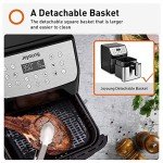 JOYOUNG 5.8QT Double Basket Air Fryer, 13-in-1