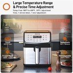 JOYOUNG 5.8QT Double Basket Air Fryer, 13-in-1
