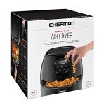 CHEFMAN 3.6 Qt Digital Air Fryer with Cookbook