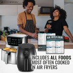 Air Fryer Cheat Sheet Magnet & Recipe Guide