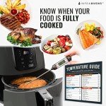 Air Fryer Cheat Sheet Magnet & Recipe Guide