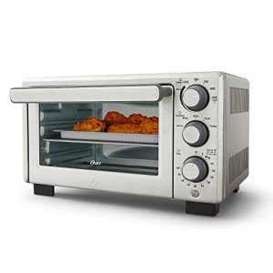 Oster Stainless Steel Compact Air Fryer Oven