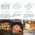 12-Piece Square Air Fryer Accessory Set