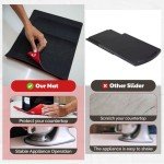 3 Pack Heat Resistant Countertop Mats for Appliances