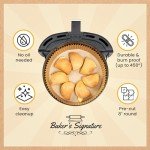 120 Pcs Non-Stick Air Fryer Liners, 8 Inch