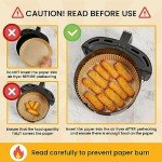 120 Pcs Non-Stick Air Fryer Liners, 8 Inch