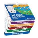 Air Fryer Magnetic Cheat Sheet & Recipe Booklet