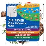 Air Fryer Magnetic Cheat Sheet & Recipe Booklet