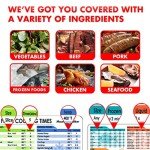 Air Fryer & Instant Pot Cheat Sheet Magnets