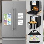 Air Fryer & Instant Pot Cheat Sheet Magnets