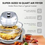 Big Boss 16Qt Large Air Fryer Oven