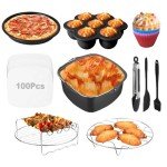 10-Piece Air Fryer Accessories Set for Cosori