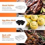 10-Piece Air Fryer Accessories Set for Cosori