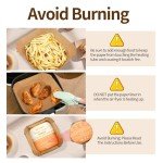 100 Pack Non-Stick Air Fryer Liners 8 Inch