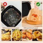 100 Pack Non-Stick Air Fryer Liners 8 Inch