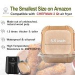 2 Qt Disposable Air Fryer Liners - Set of 50
