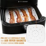 Air Fryer Parchment Paper Sheets - 100 Pack