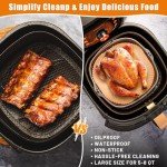 Air Fryer Liners, 100 Pcs Non-Stick Paper