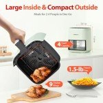 Beelicious 8-in-1 Compact 4QT Air Fryer