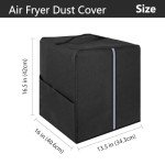 Kingshion Dark Grey Air Fryer Dust Cover