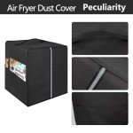 Kingshion Dark Grey Air Fryer Dust Cover