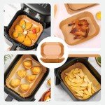 125 PCS Non-Stick Air Fryer Liners - 8 Inch
