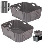 Silicone Liners for Ninja Double Basket Air Fryers