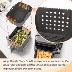 Silicone Liners for Ninja Double Basket Air Fryers