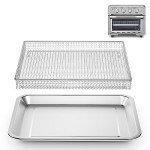 Stainless Steel Basket and Tray for Cuisinart Air Fryers