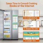 Air Fryer Cooking Times Magnetic Cheat Sheet