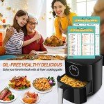 Air Fryer Cooking Times Magnetic Cheat Sheet