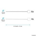 15 Cleaning Brushes & 10 Needles for Air Fryers